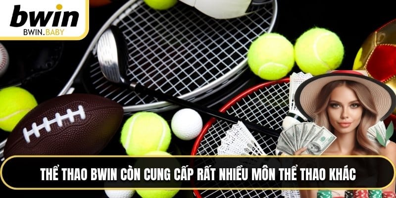 Thể thao BWIN còn cung cấp rất nhiều môn thể thao khác